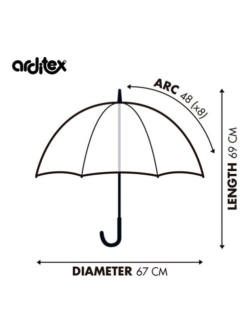 Parapluie Transparent FC Barcelone 67X69 cm - Kiabi Parapluie Transparent FC Barcelone 67X69 cm - Kiabi