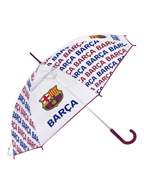 Parapluie Transparent FC Barcelone 82X64 cm - Kiabi Parapluie Transparent FC Barcelone 82X64 cm - Kiabi