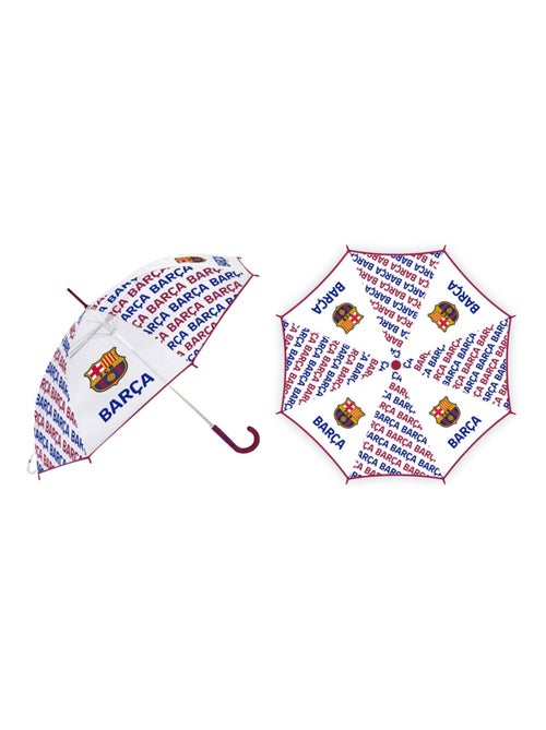 Parapluie Transparent FC Barcelone 82X64 cm - Kiabi Parapluie Transparent FC Barcelone 82X64 cm - Kiabi