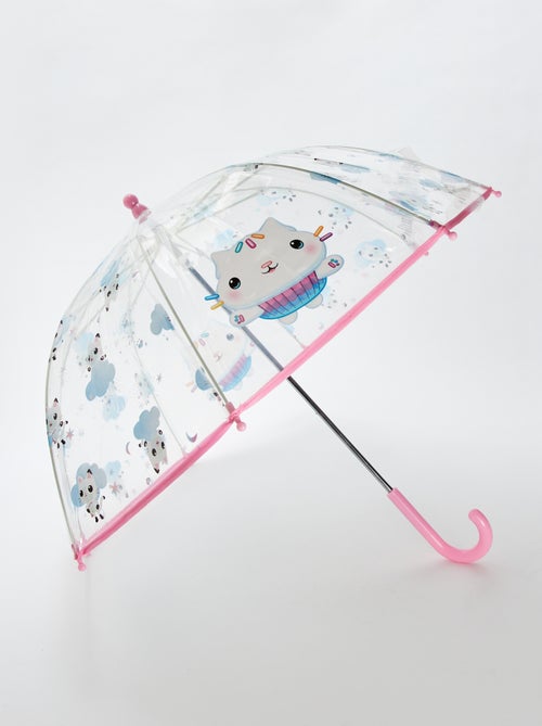 Parapluie transparent 'Gabby et la maison magique' - Kiabi