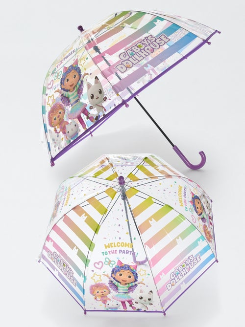 Parapluie transparent 'Gabby's dollhouse' - Kiabi