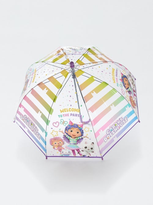 Parapluie transparent 'Gabby's dollhouse' - Kiabi