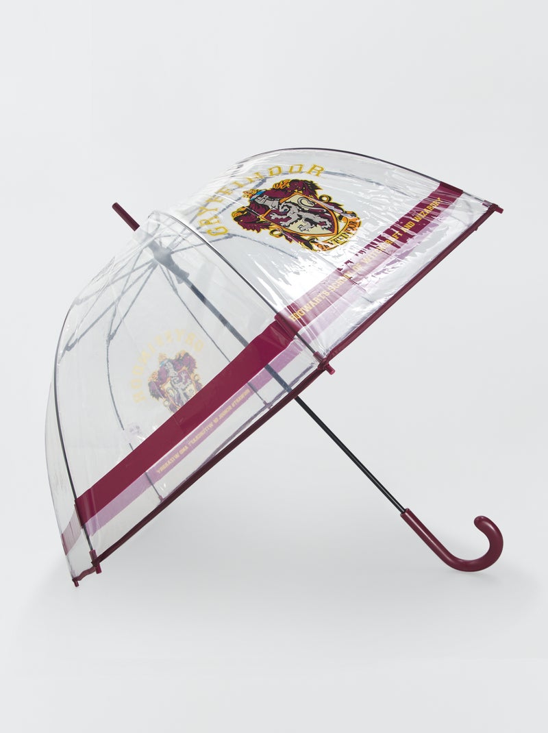 Parapluie transparent 'Harry Potter' Bordeaux - Kiabi