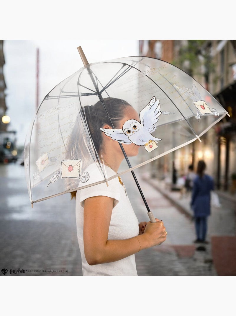 Parapluie Transparent Hedwige - Harry Potter Blanc - Kiabi