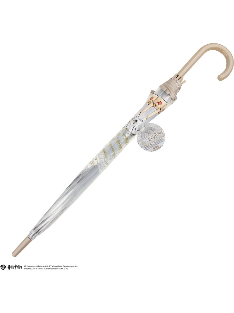 Parapluie Transparent Hedwige - Harry Potter Blanc - Kiabi