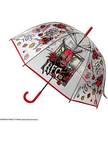 Parapluie Transparent Hellfire Club - Stranger Things