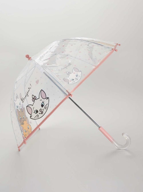 Parapluie transparent 'Les Aristochats' - Kiabi