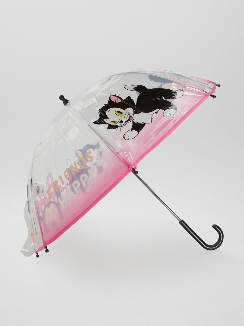 Parapluie transparent 'Minnie' Rose - Kiabi