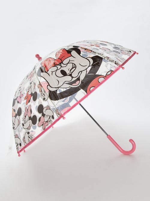 Parapluie transparent 'Minnie' - Kiabi