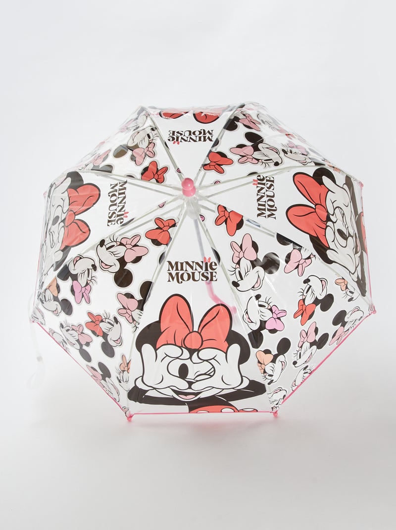 Parapluie transparent 'Minnie' ROSE - Kiabi