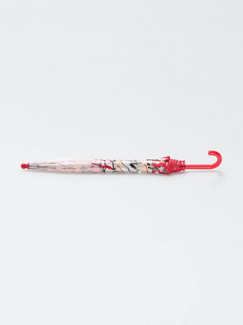 Parapluie transparent 'Minnie' Rouge - Kiabi