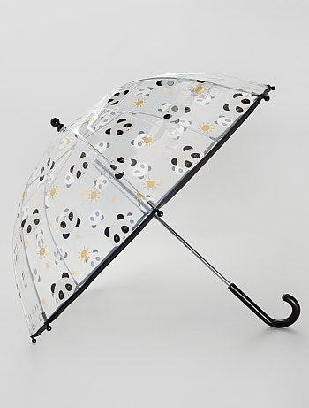 Parapluie transparent 'Panda'