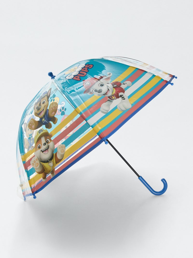 Parapluie transparent 'Pat patrouille' Bleu - Kiabi