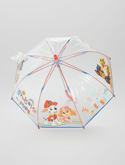 Parapluie transparent 'Pat' patrouille' - Kiabi