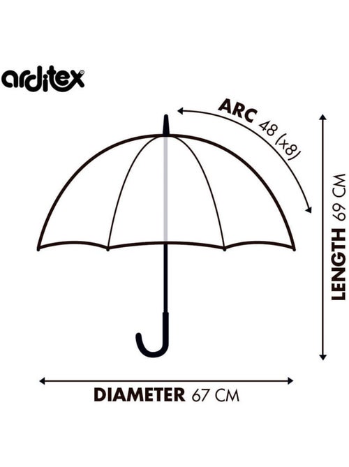 Parapluie transparent Real Madrid CF - Kiabi Parapluie transparent Real Madrid CF - Kiabi