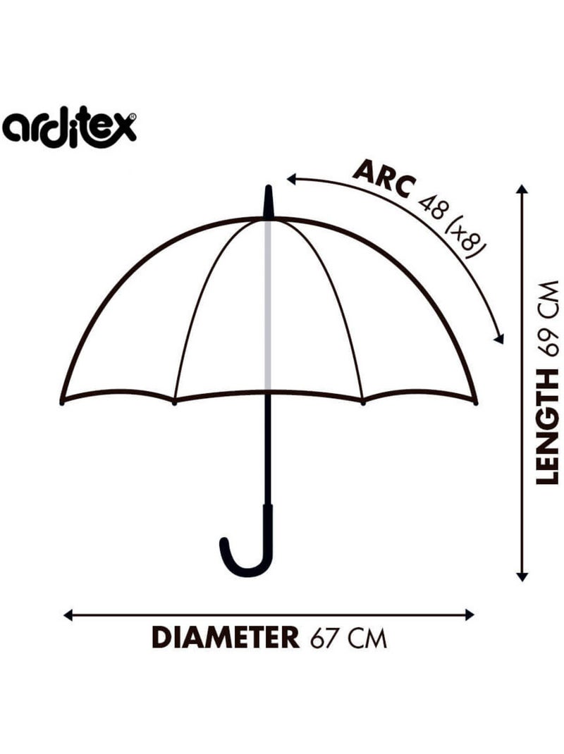 Parapluie transparent Real Madrid CF Blanc - Kiabi