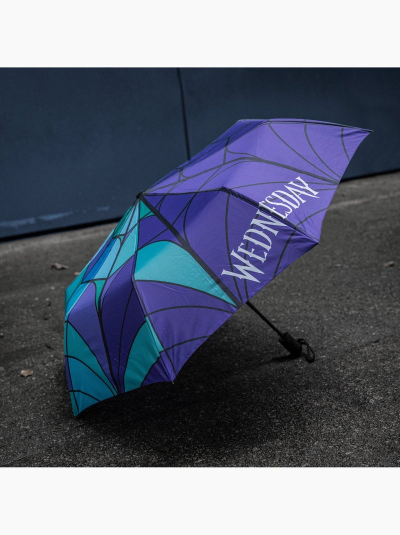 Parapluie Vitrail de Mercredi - Mercredi Violet - Kiabi