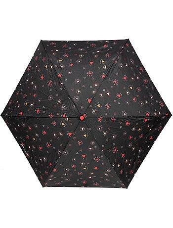 Parapluie X-TRA SOLIDE ALPHA mini 17,5 cm ouverture manuelle , compact, femme Isotoner