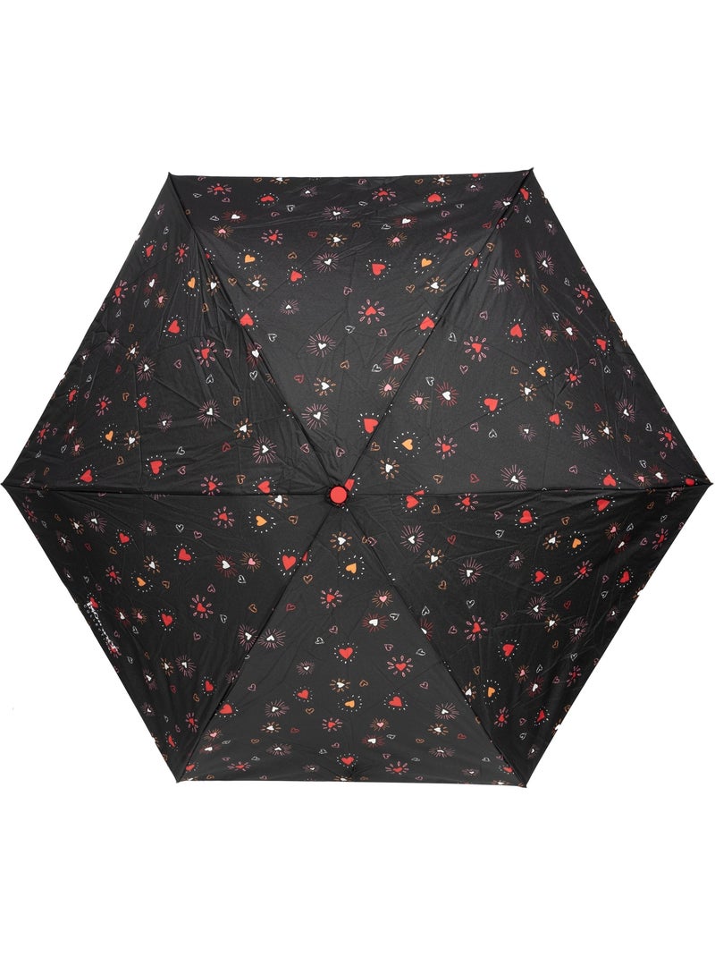 Parapluie X-TRA SOLIDE ALPHA mini 17,5 cm ouverture manuelle , compact, femme Isotoner Rouge - Kiabi