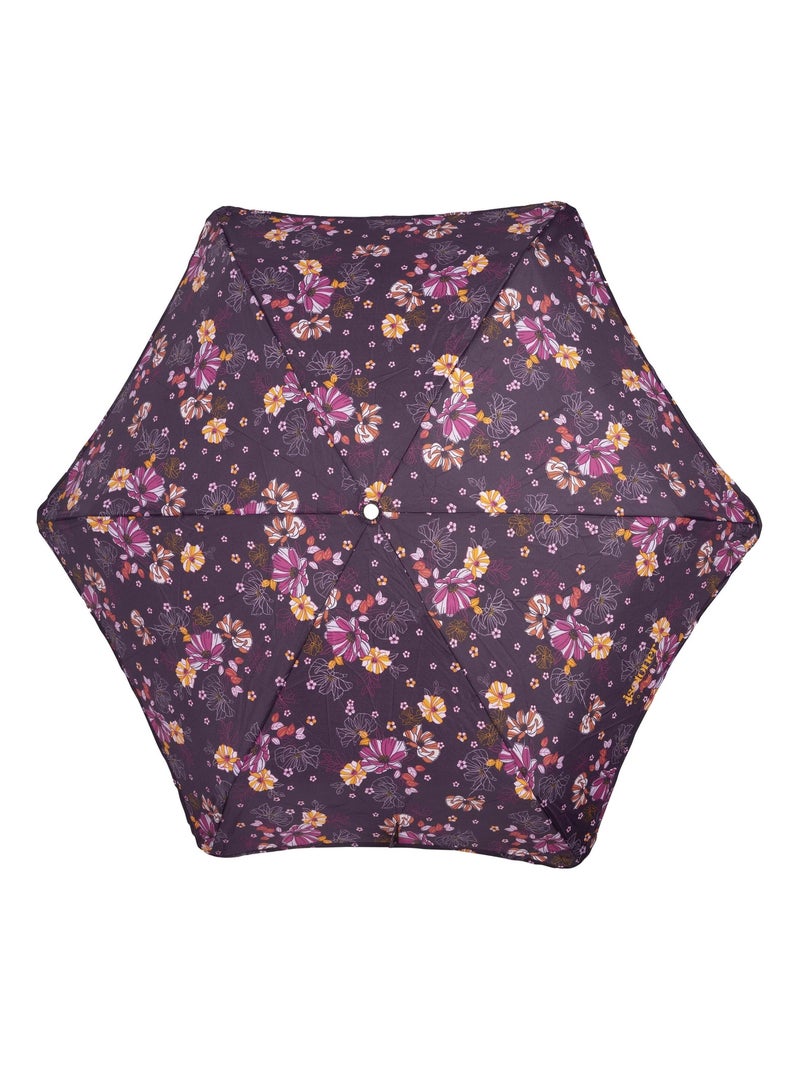 Parapluie X-tra Solide anti-retournement, 28cm, ultra déperlant, femme Isotoner Violet aubergine - Kiabi