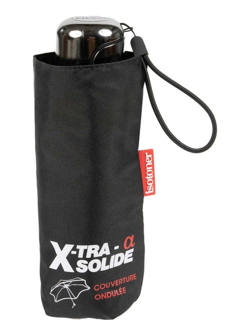 Parapluie X-tra Solide anti-retournement, compact, technologie ultra-déperlant femme Isotoner - Kiabi