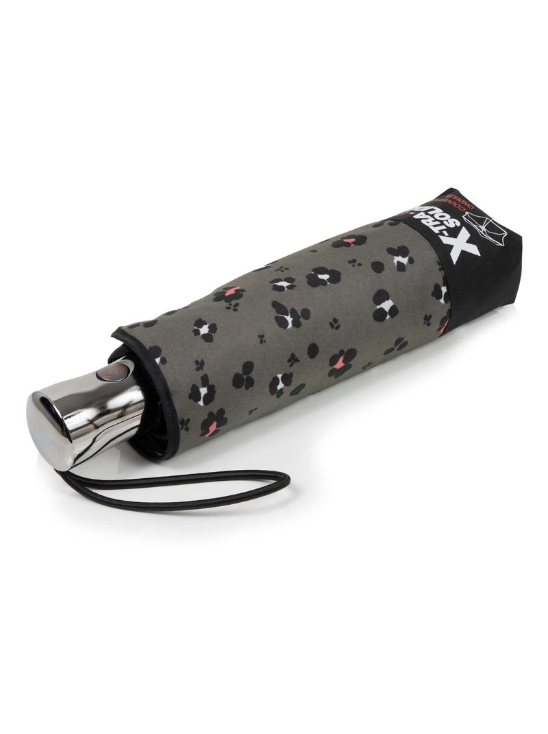Parapluie x-tra solide anti-retournement, déperlant, ouverture/fermeture auto femme Isotoner Noir Kaki Blanc - Kiabi