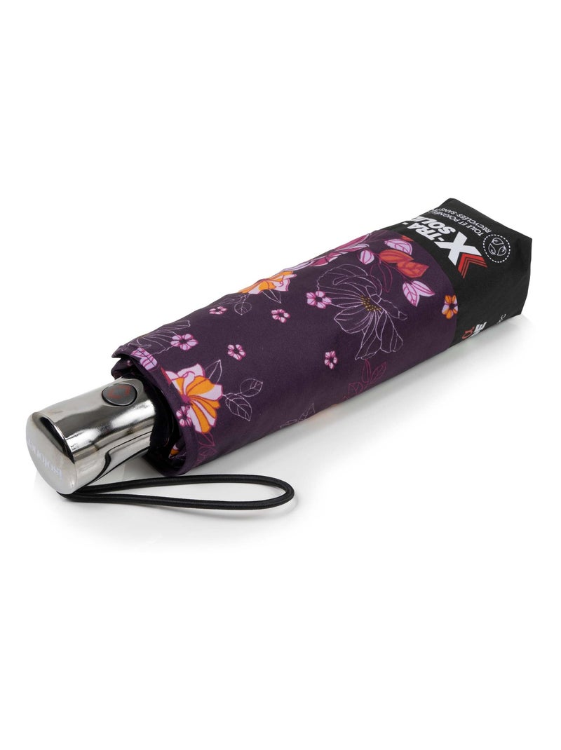 Parapluie x-tra solide anti-retournement, déperlant, ouverture/fermeture auto femme Isotoner Violet aubergine - Kiabi