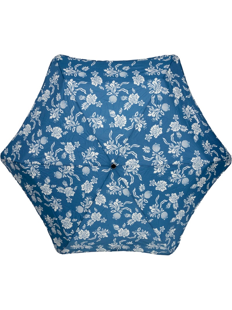 Parapluie x-tra solide anti-retournement, ouverture/fermeture automatique, femme Isotoner Bleu Blanc - Kiabi