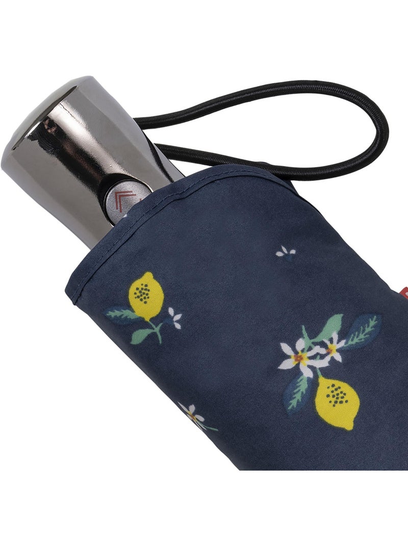 Parapluie x-tra solide anti-retournement, ouverture/fermeture automatique, femme Isotoner Bleu Jaune - Kiabi