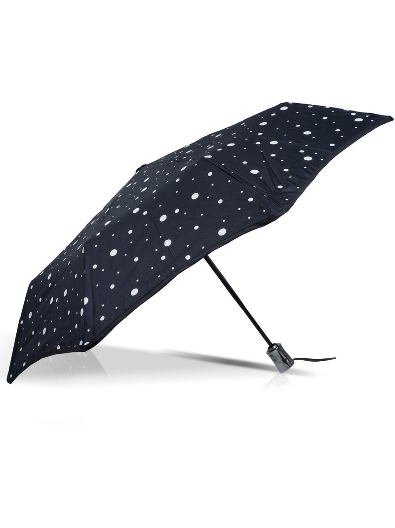 Parapluie x-tra solide anti-retournement, ouverture/fermeture automatique, femme Isotoner Noir Jaune - Kiabi