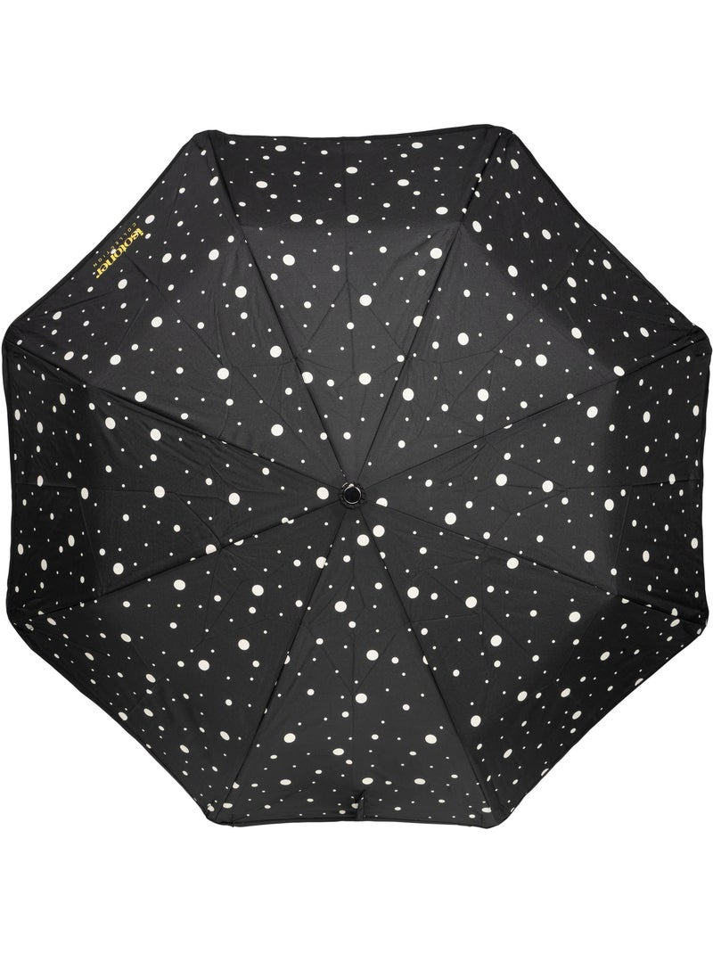 Parapluie x-tra solide anti-retournement, ouverture/fermeture automatique, femme Isotoner Noir Jaune - Kiabi