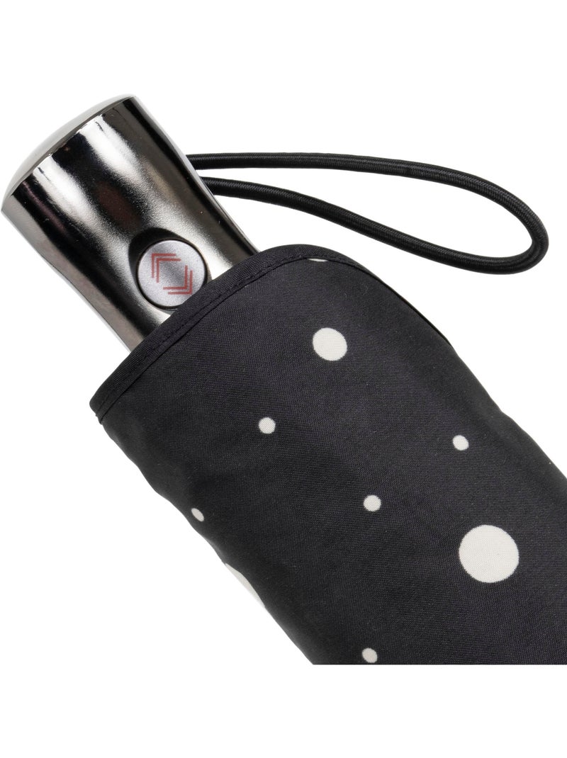 Parapluie x-tra solide anti-retournement, ouverture/fermeture automatique, femme Isotoner Noir Jaune - Kiabi