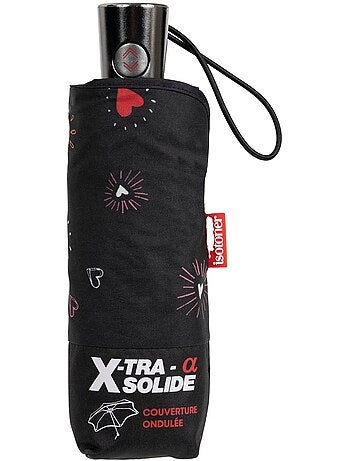 Parapluie x-tra solide anti-retournement, ouverture/fermeture automatique, femme Isotoner