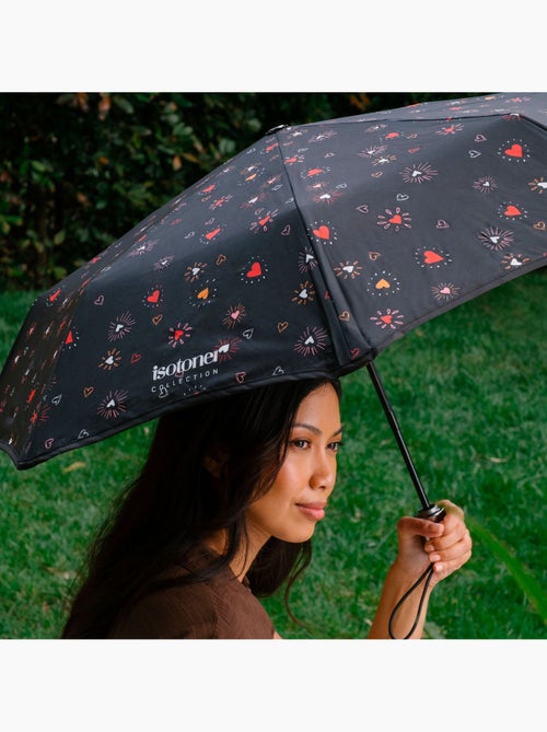 Parapluie x-tra solide anti-retournement, ouverture/fermeture automatique, femme Isotoner - Kiabi