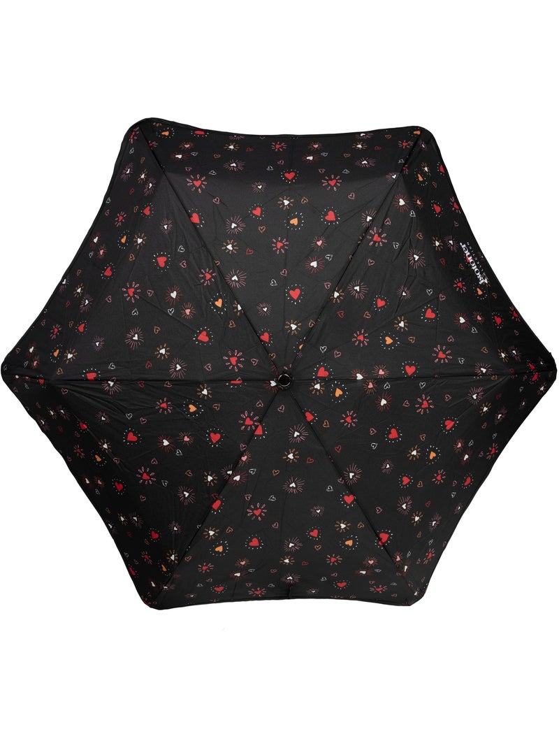 Parapluie x-tra solide anti-retournement, ouverture/fermeture automatique, femme Isotoner Rouge - Kiabi