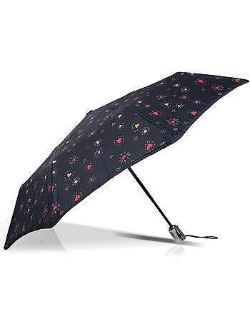 Parapluie x-tra solide anti-retournement, ouverture/fermeture automatique, femme Isotoner