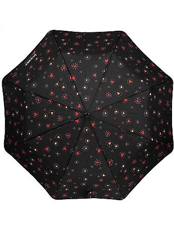 Parapluie x-tra solide anti-retournement, ouverture/fermeture automatique, femme Isotoner