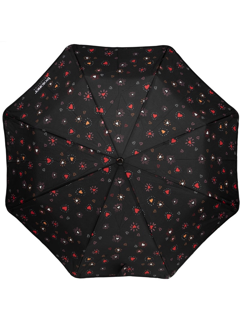 Parapluie x-tra solide anti-retournement, ouverture/fermeture automatique, femme Isotoner Rouge - Kiabi