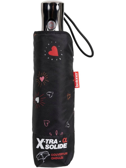 Parapluie x-tra solide anti-retournement, ouverture/fermeture automatique, femme Isotoner - Kiabi