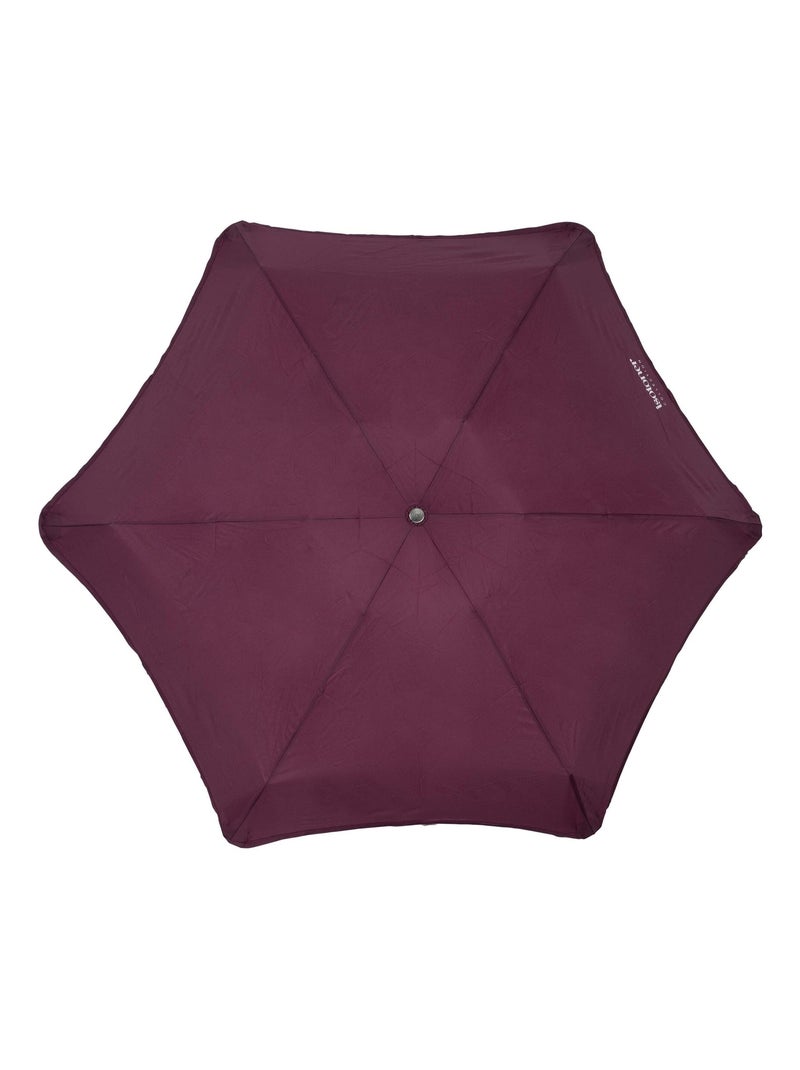 Parapluie X-tra Solide anti-retournement, ultra déperlant, ouverture/fermeture femme Isotoner Prune - Kiabi