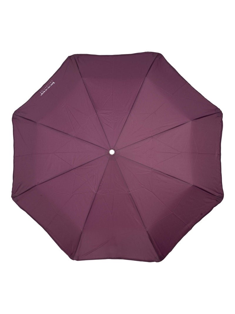 Parapluie X-tra Solide anti-retournement, ultra déperlant, ouverture/fermeture femme Isotoner Prune - Kiabi