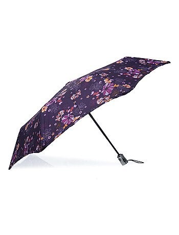 Parapluie x-tra solide anti-retournement, ouverture/fermeture automatique, femme Isotoner