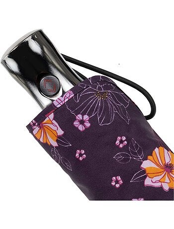 Parapluie x-tra solide anti-retournement, ouverture/fermeture automatique, femme Isotoner