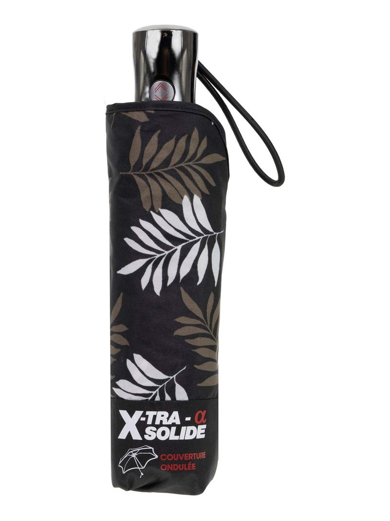 Parapluie X-tra Solide anti-retournement,23cm, ultra déperlant, femme Isotoner Kaki - Kiabi