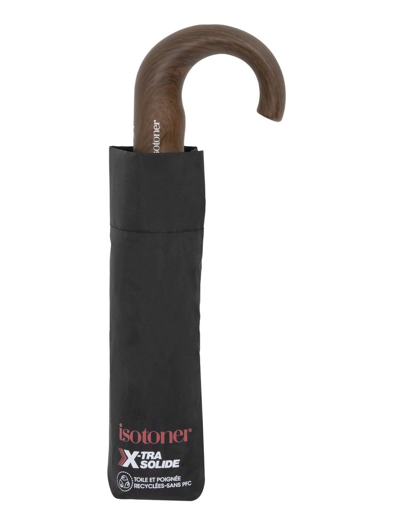Parapluie X-tra Solide, ouverture/fermeture automatique mixte adulte Isotoner Noir - Kiabi