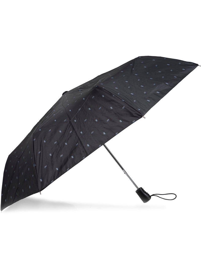 Parapluie X-tra Solide, ultra déperlant, ouverture automatique mixte adulte Isotoner Noir Gris Bleu - Kiabi