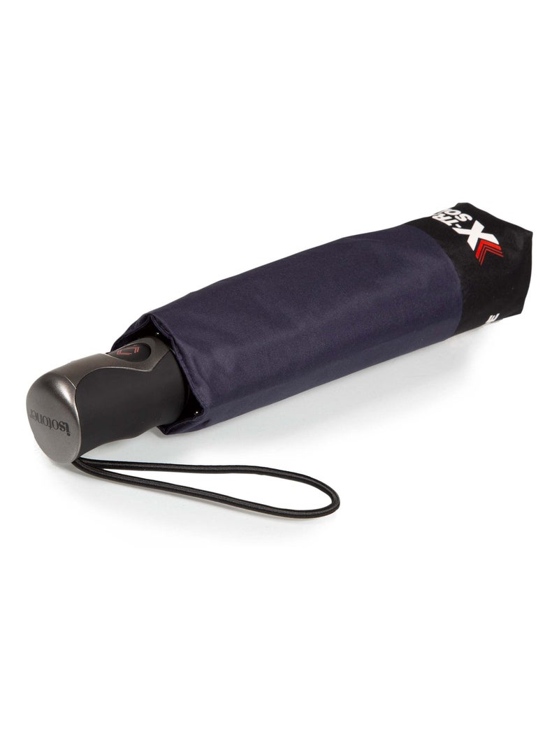 Parapluie x-tra solide, ultra déperlant, ouverture/fermeture automatique homme Isotoner Bleu marine - Kiabi