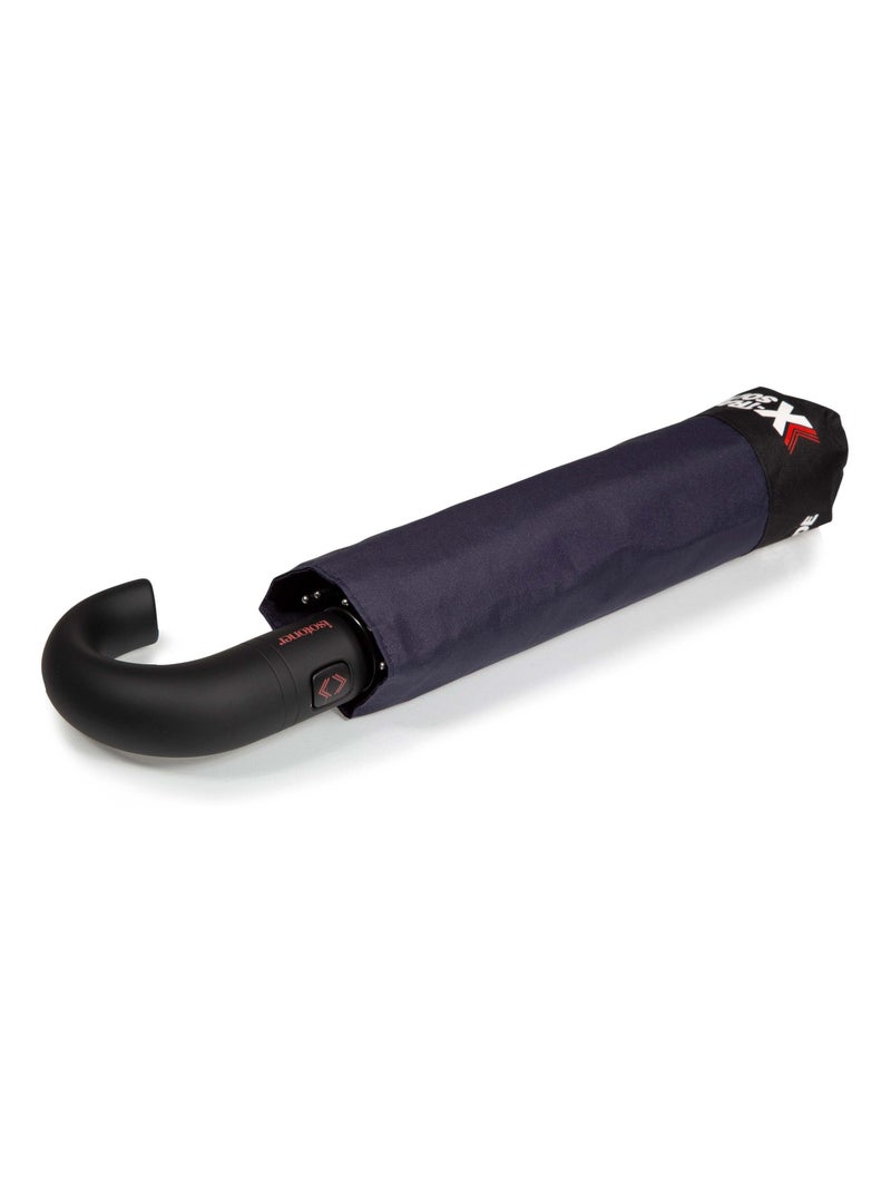 Parapluie x-tra solide, ultra déperlant, ouverture/fermeture automatique homme Isotoner Bleu marine - Kiabi