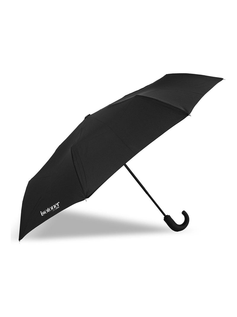 Parapluie X-tra Solide, ultra déperlant, ouverture/fermeture automatique homme Isotoner Noir - Kiabi