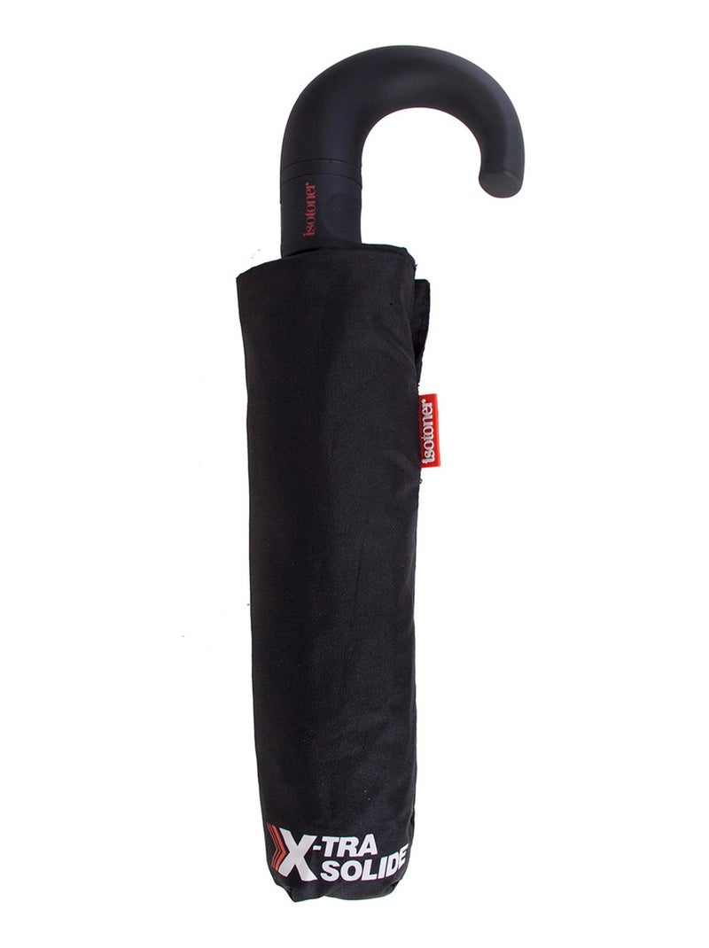 Parapluie X-tra Solide, ultra déperlant, ouverture/fermeture automatique homme Isotoner Noir - Kiabi